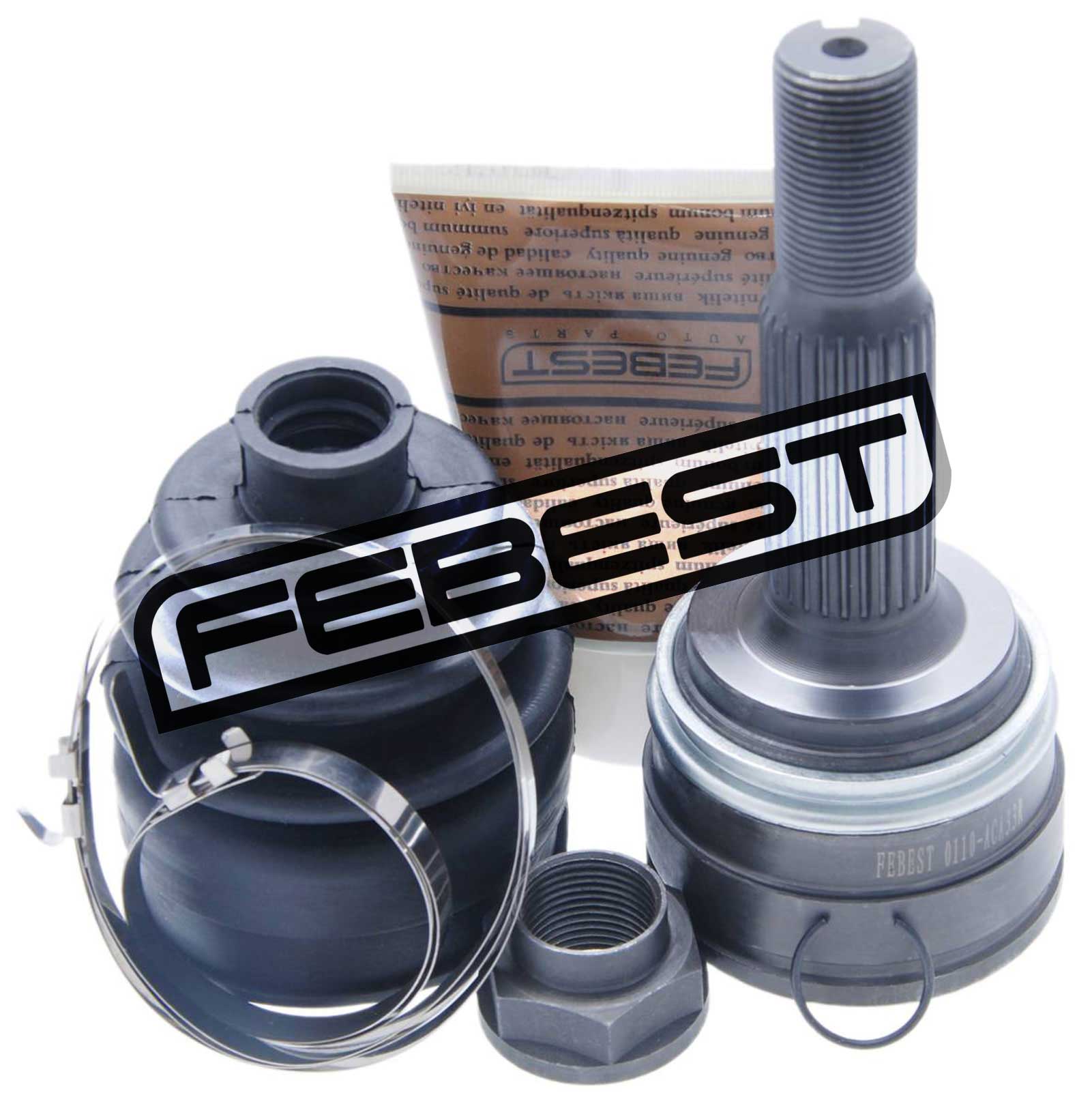 Outer Cv Joint Rear 18X52X26