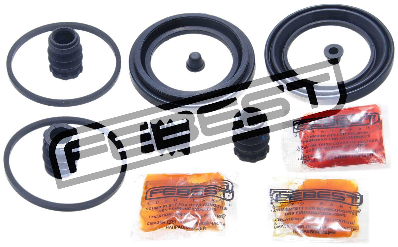 Front Brake Caliper Repair Kit For Nissan Pulsar N16 eBay