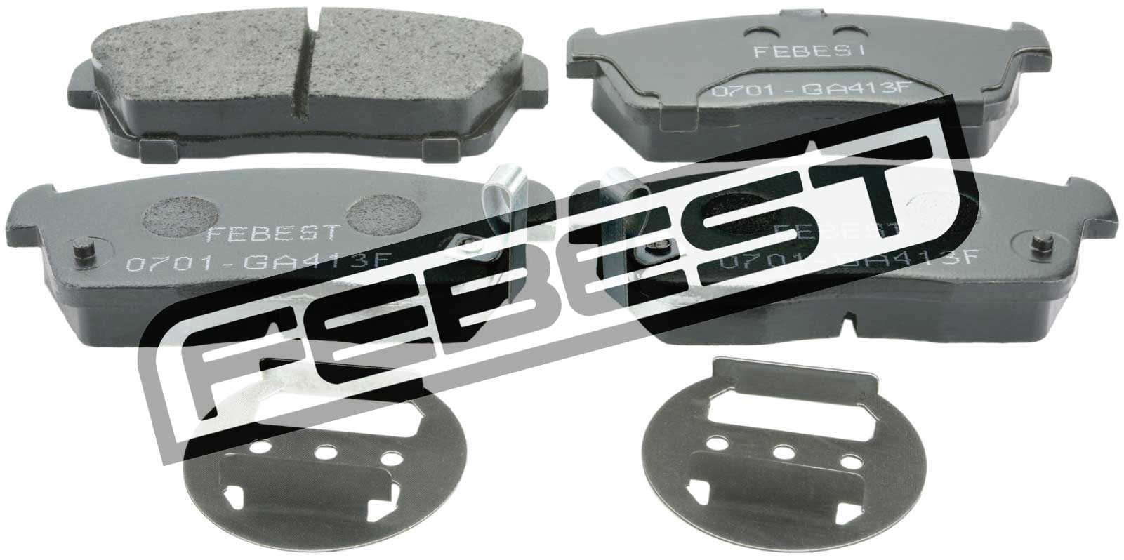 Front 2005-2012 Pad Kit Kit For Daihatsu Copen L881 Disc Brake