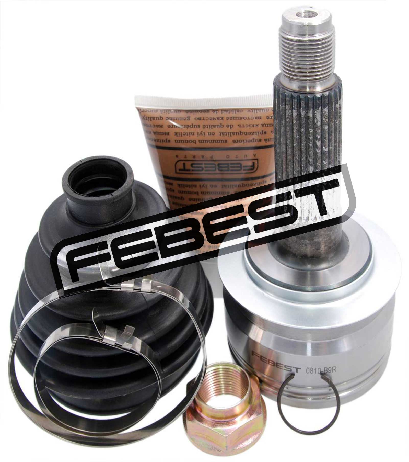 0810-B9R Febest OUTER CV JOINT REAR 30X56X27 28421-XA00A