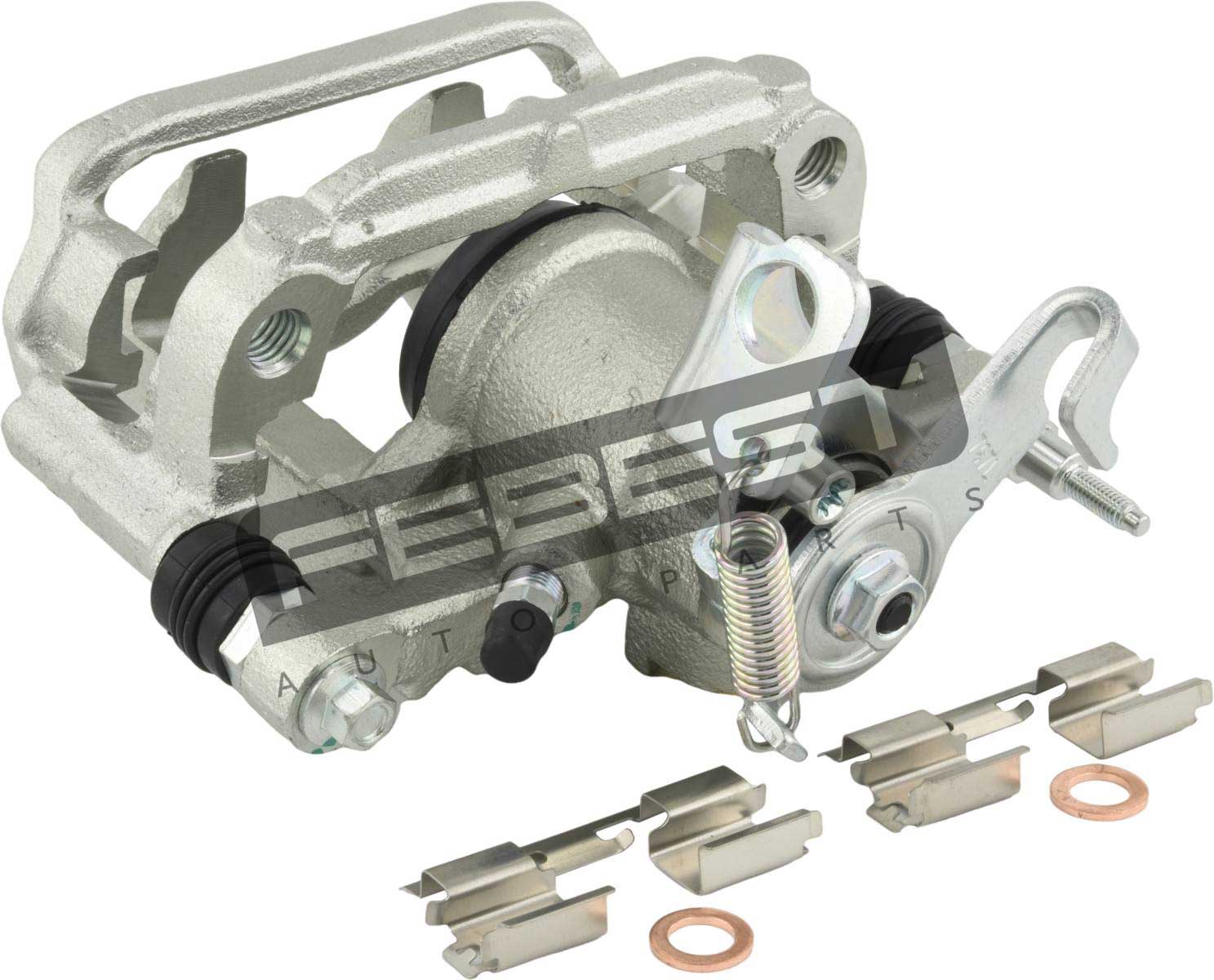 Rear Left Brake Caliper Assembly (With Bracket)