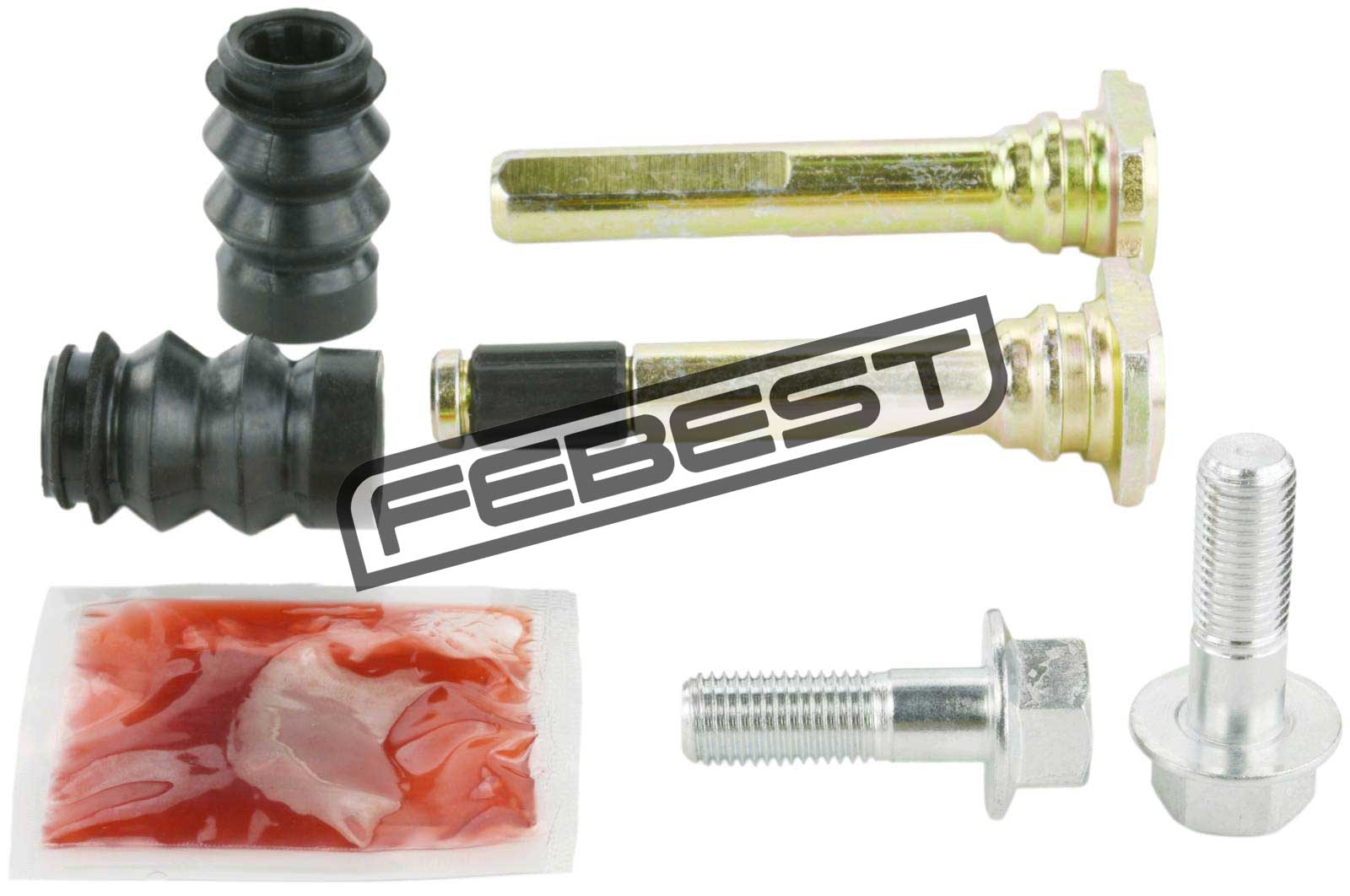 thumbnail image 2 of Front Brake Caliper Slider Bolt Kit For Audi TT 1998-2014 – Left & Right By BIGG RED (BRH1306AX) 2 of 6