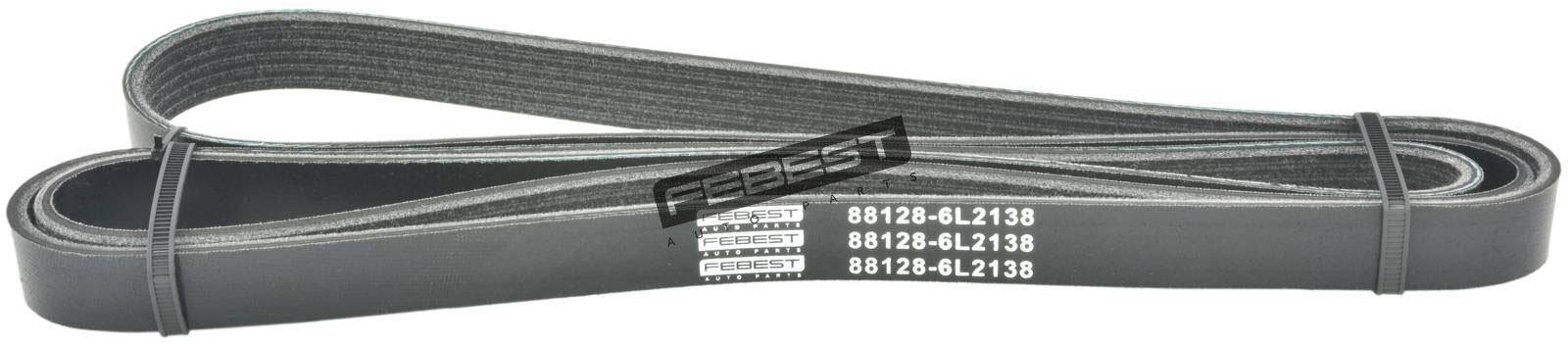 Poly-V Belt 6 Ribs Fits Kia 0029930996, 0109970692, 0109977992, 010997799264, 01 - Bild 8 von 13