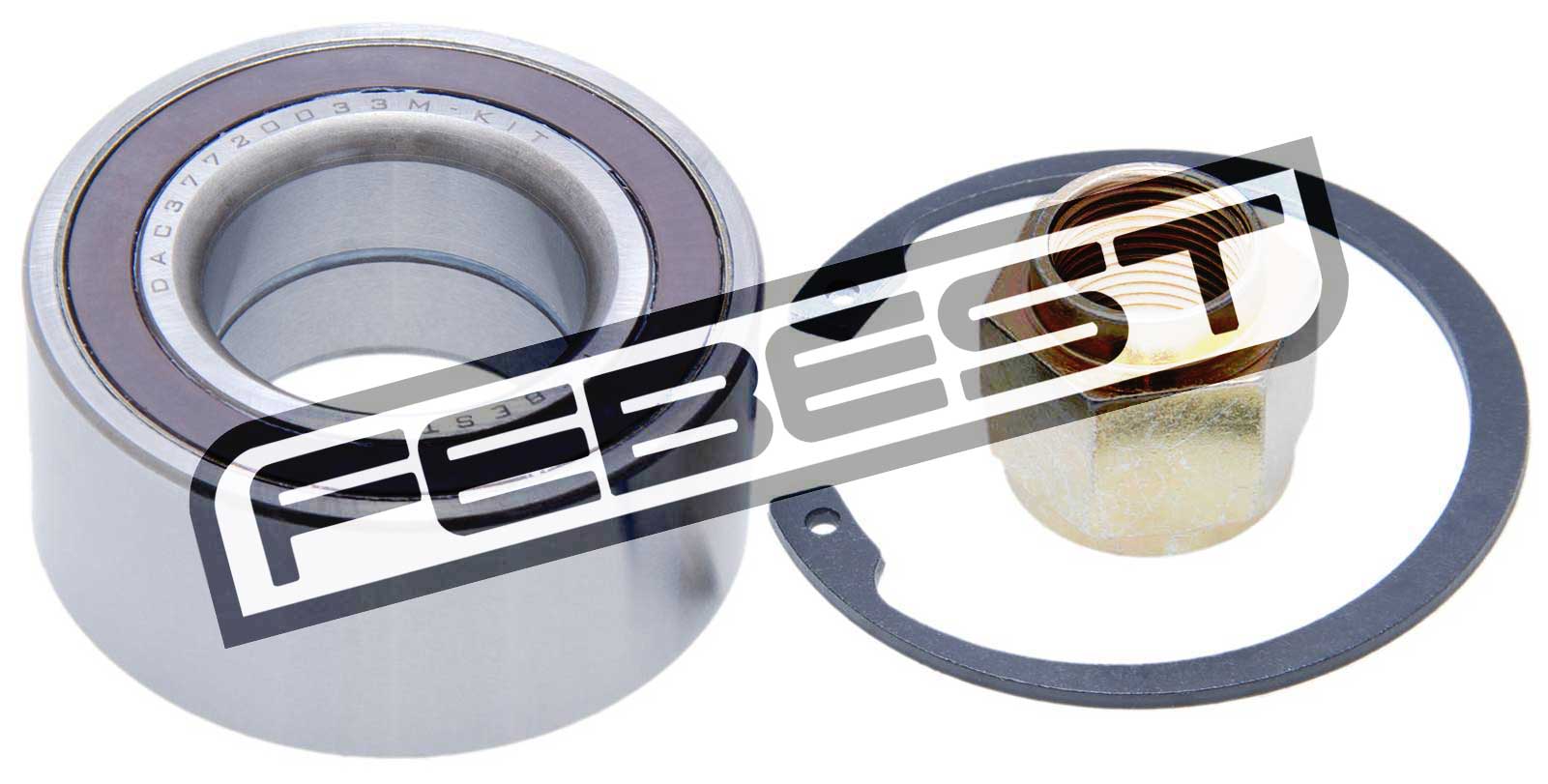 DAC37720033M-KIT Genuine Febest Front Wheel Bearing 37x72x33 3350.86 ...