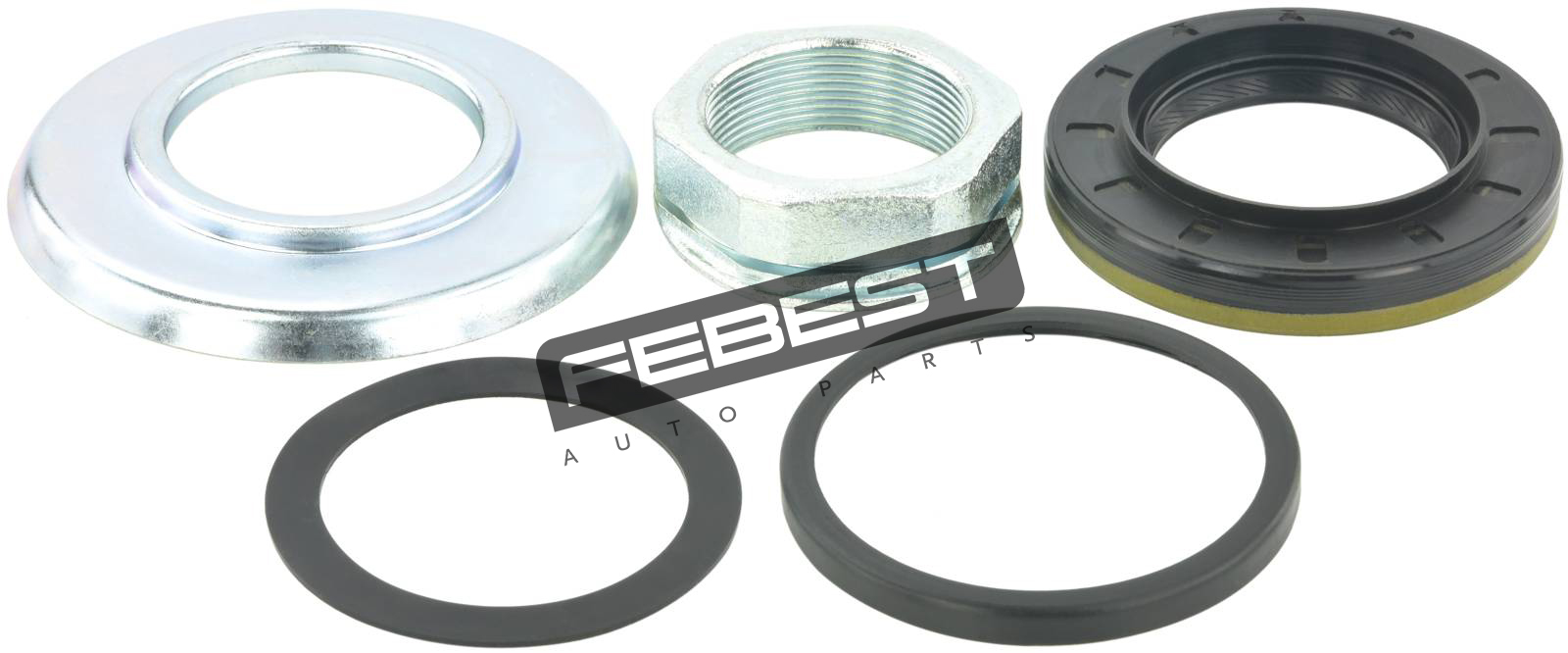 Pinion Oil Seal Rear Differential Kit 43.7X75.3X10.1X13.6