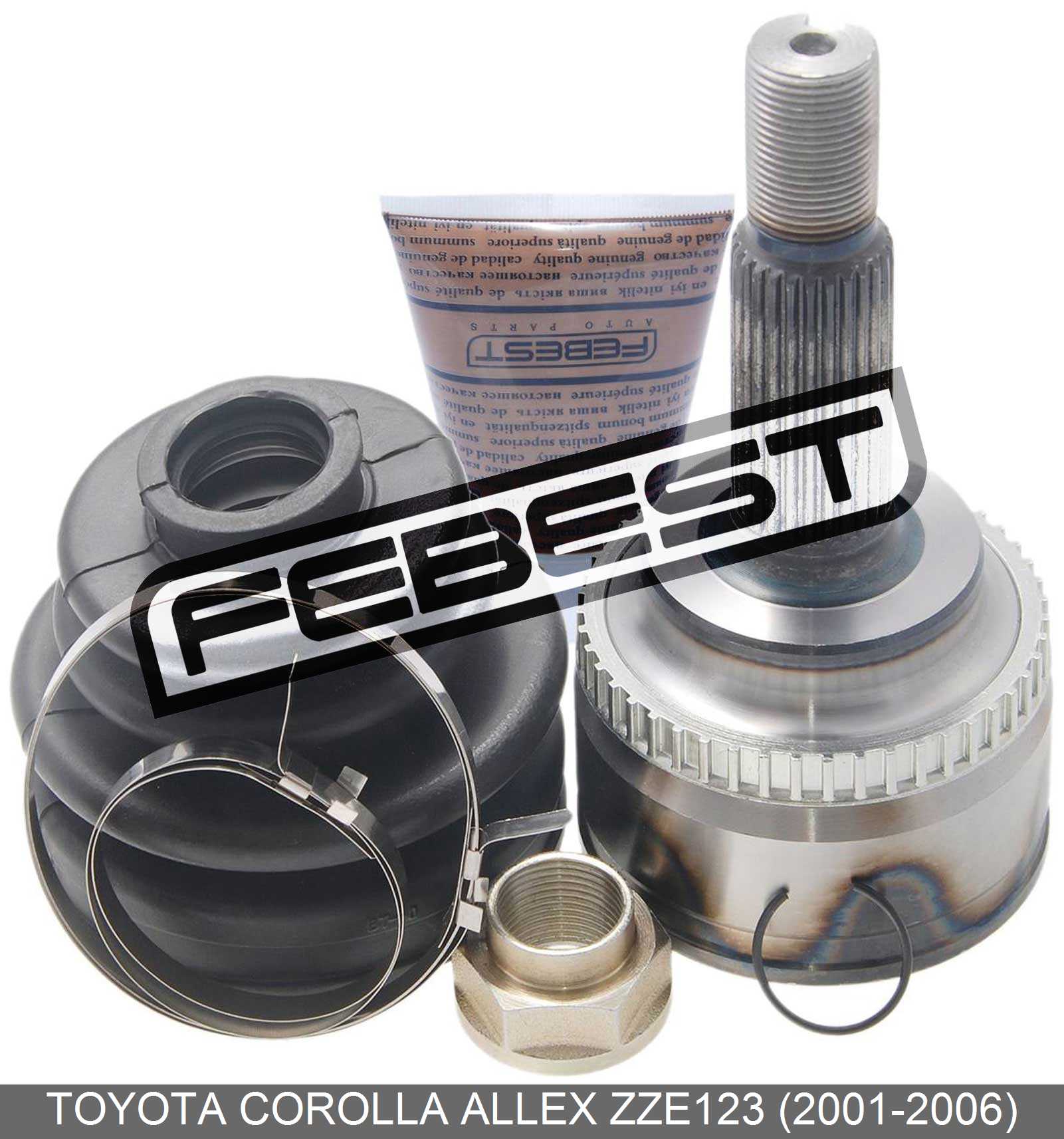 Outer Cv Joint 23X58X26 For Toyota Corolla Allex Zze123 (2001-2006