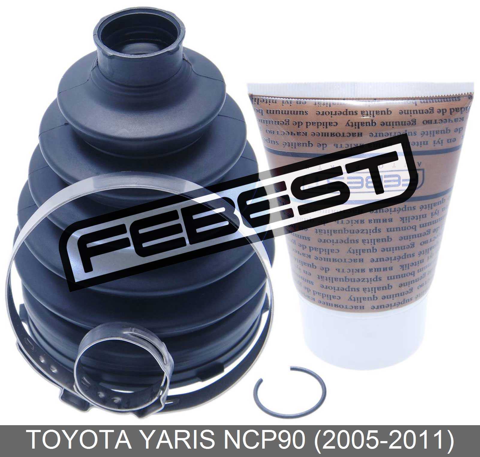 Boot Outer Cv Joint Kit 79X113.5X24 For Toyota Yaris Ncp90 (2005-2011 ...