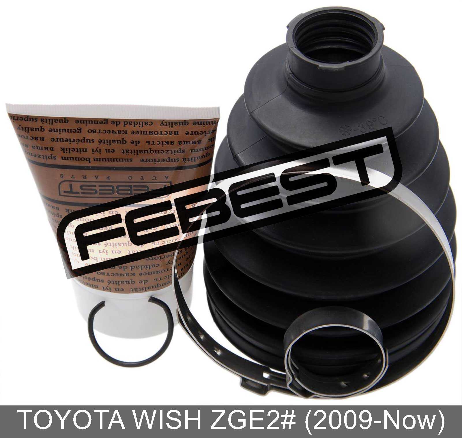 Boot Outer Cv Joint Kit 90X114X27 For Toyota Wish Zge2# (2009-Now