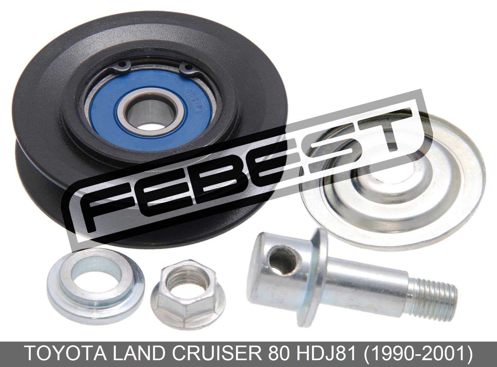 Pulley Tensioner Kit For Toyota Land Cruiser 80 Hdj81 (19902001) eBay