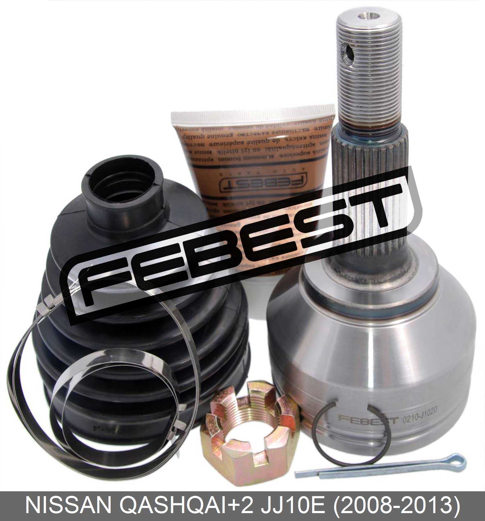 Outer Cv Joint 35X56X29 For Nissan Qashqai+2 Jj10E (2008