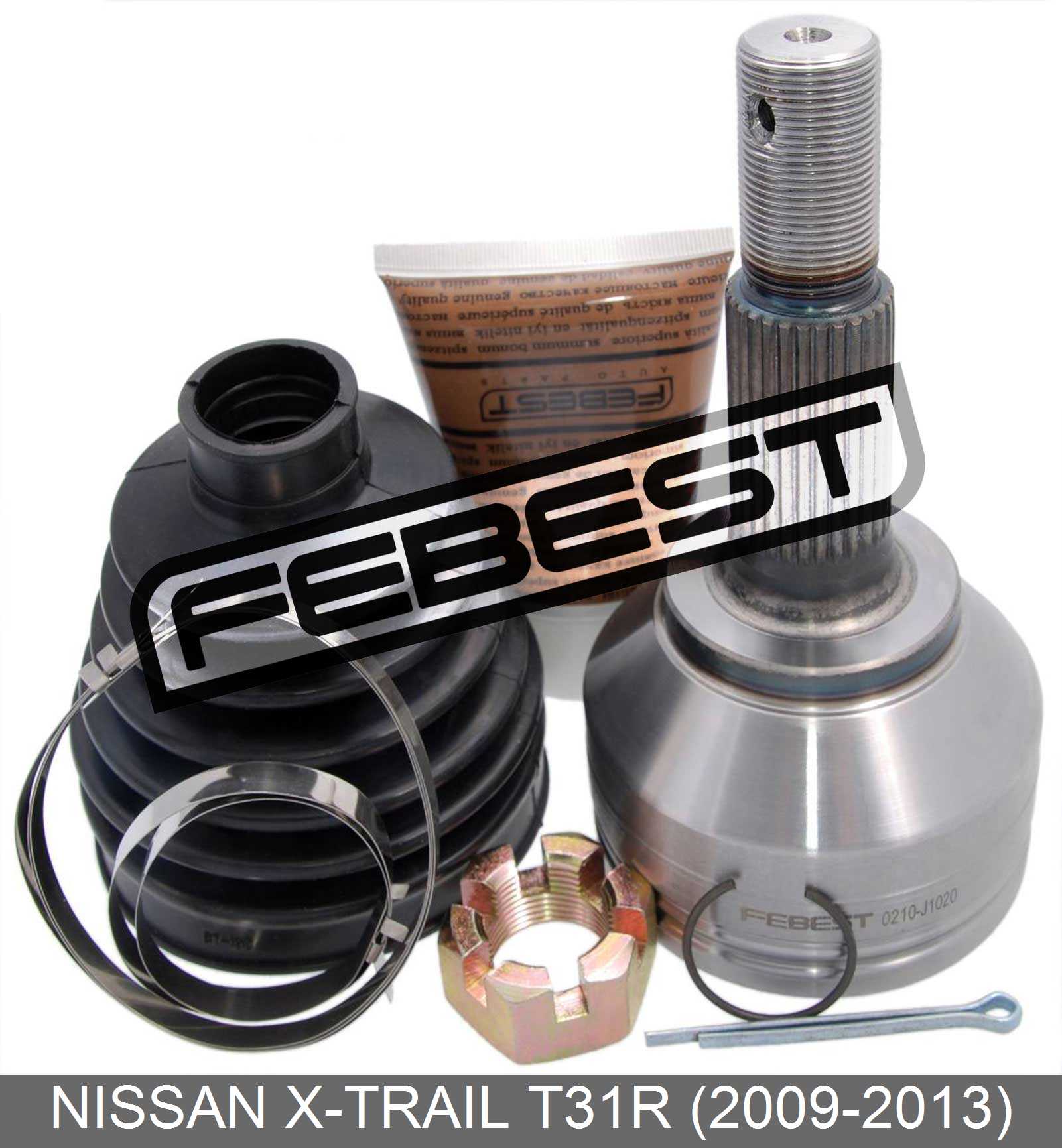 Joint De Vitre Extérieur Avant Gauche Pour Nissan X-Trail T31 (2008-2013) - Référence 80821-1DA0A, étanchéité Et Anti-bruit