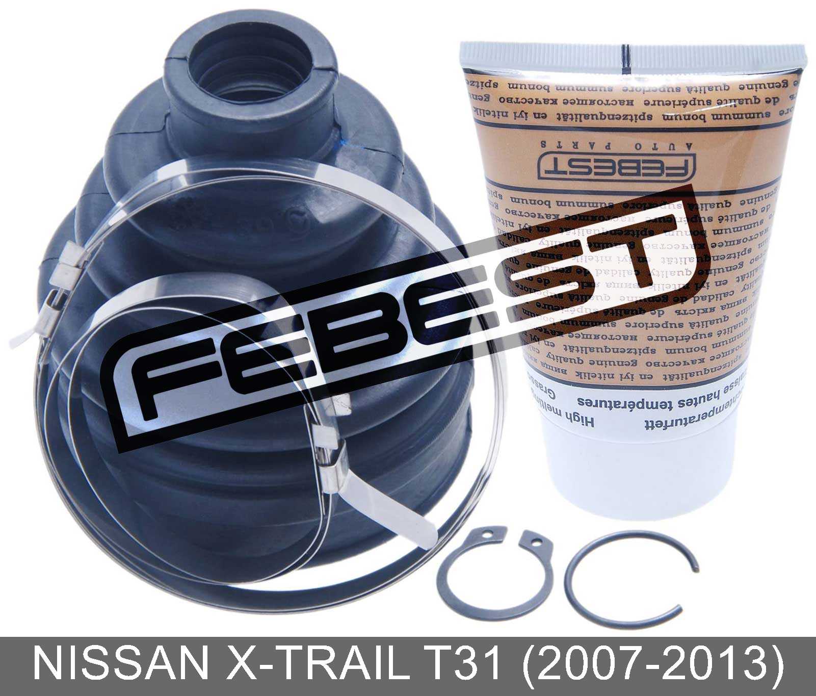 Boot Inner Cv Joint Kit 61X80X17 For Nissan XTrail T31 (20072013) eBay