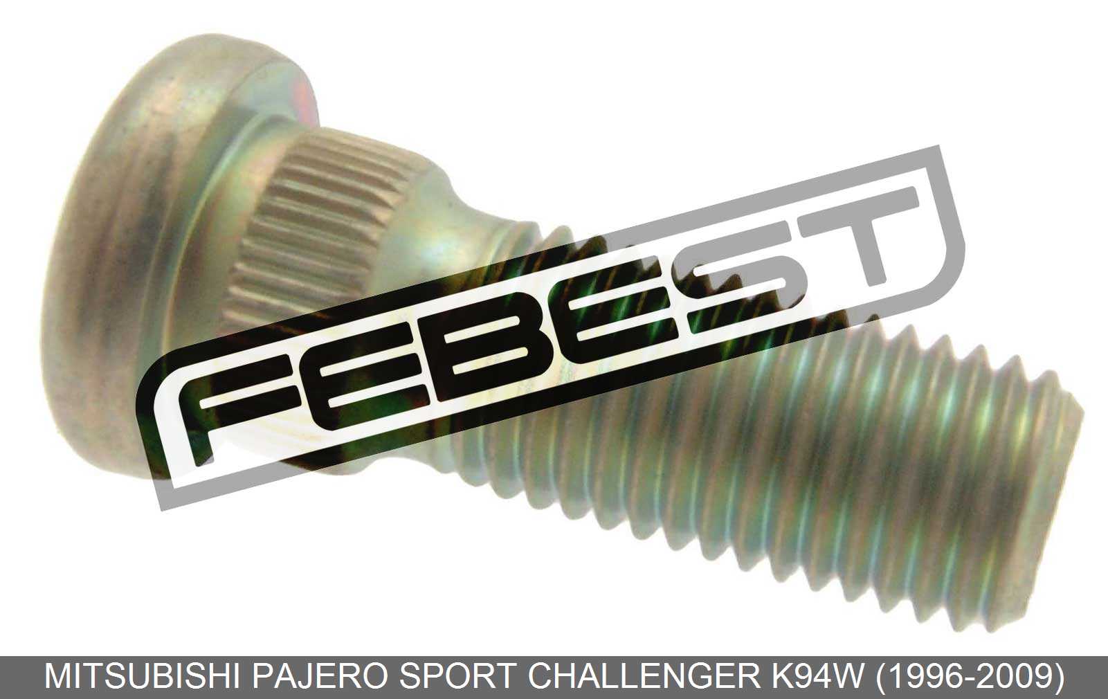 Wheel Stud For Mitsubishi Pajero Sport Challenger K94W (19962009) eBay