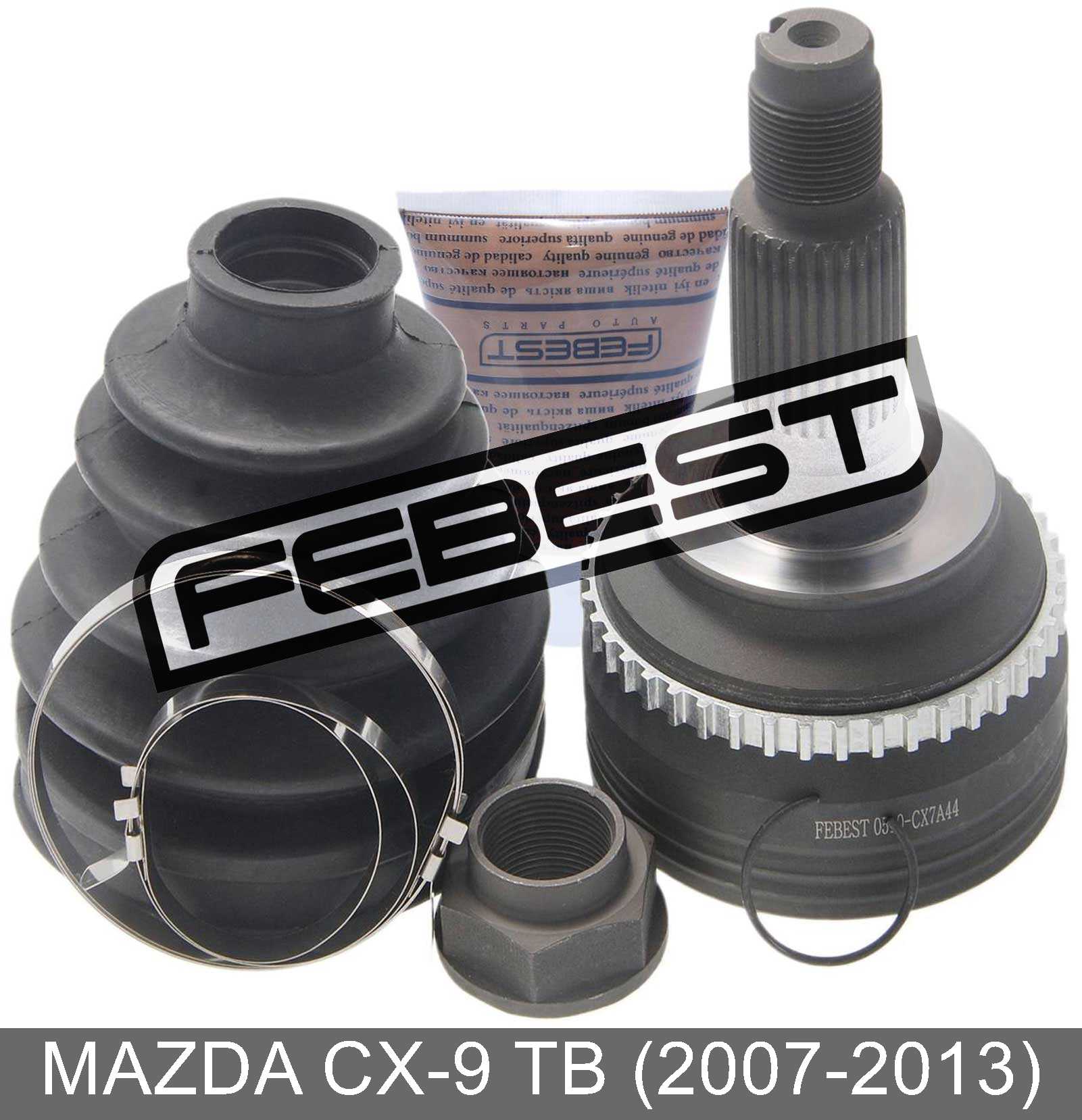 2007-2013 Boot Outer Cv Joint Kit 73X98.5X24 For Mazda Cx-9 Tb