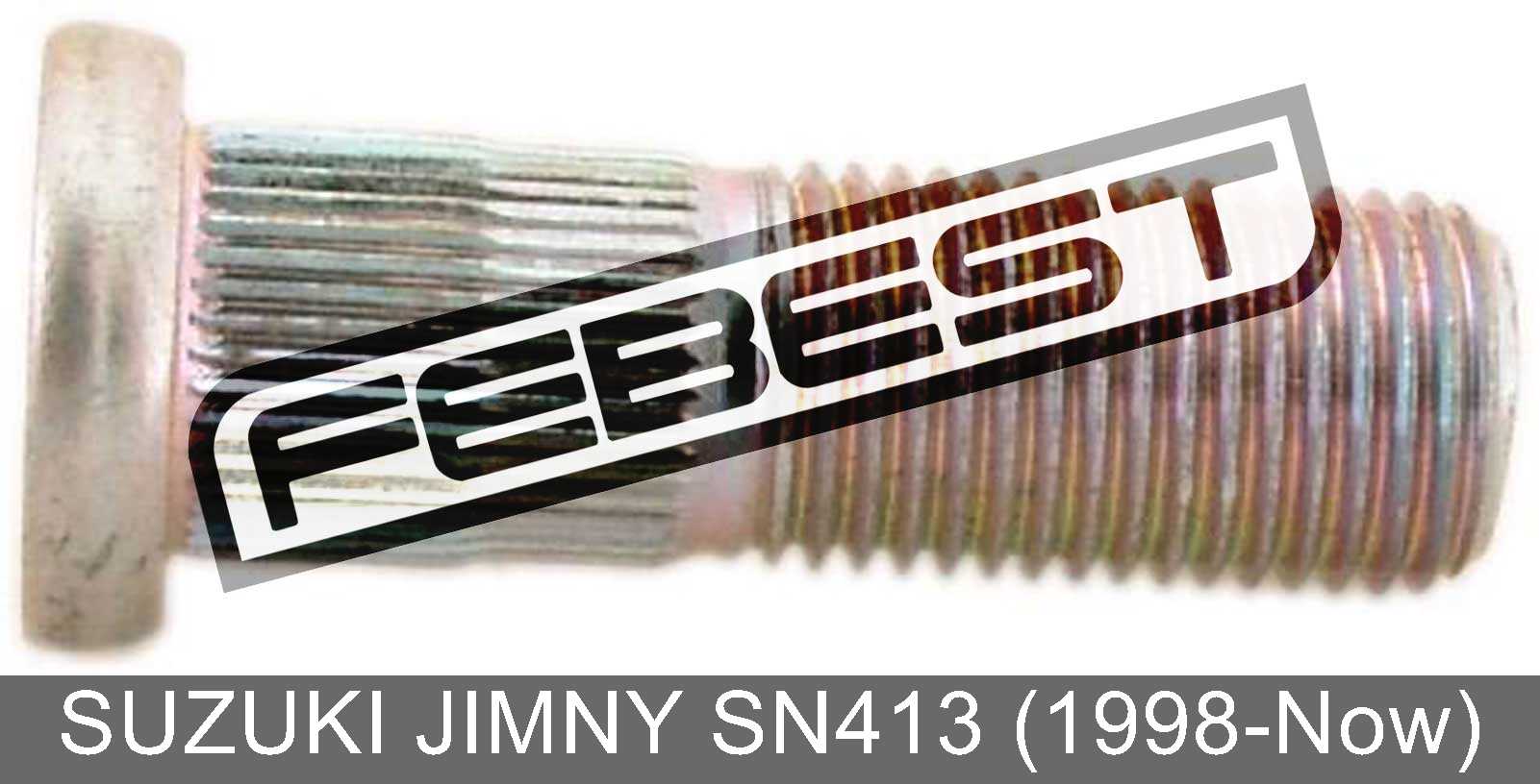 Wheel Bolt / Lug Nut For Suzuki Jimny Sn413 (1998Now) eBay