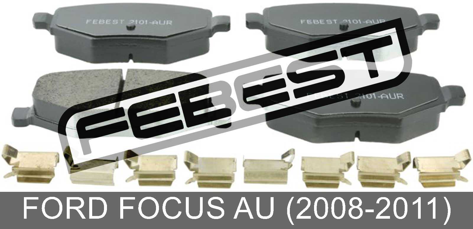 Pad Kit, Disc Brake, Rear Kit For Ford Focus Au (20082011) eBay
