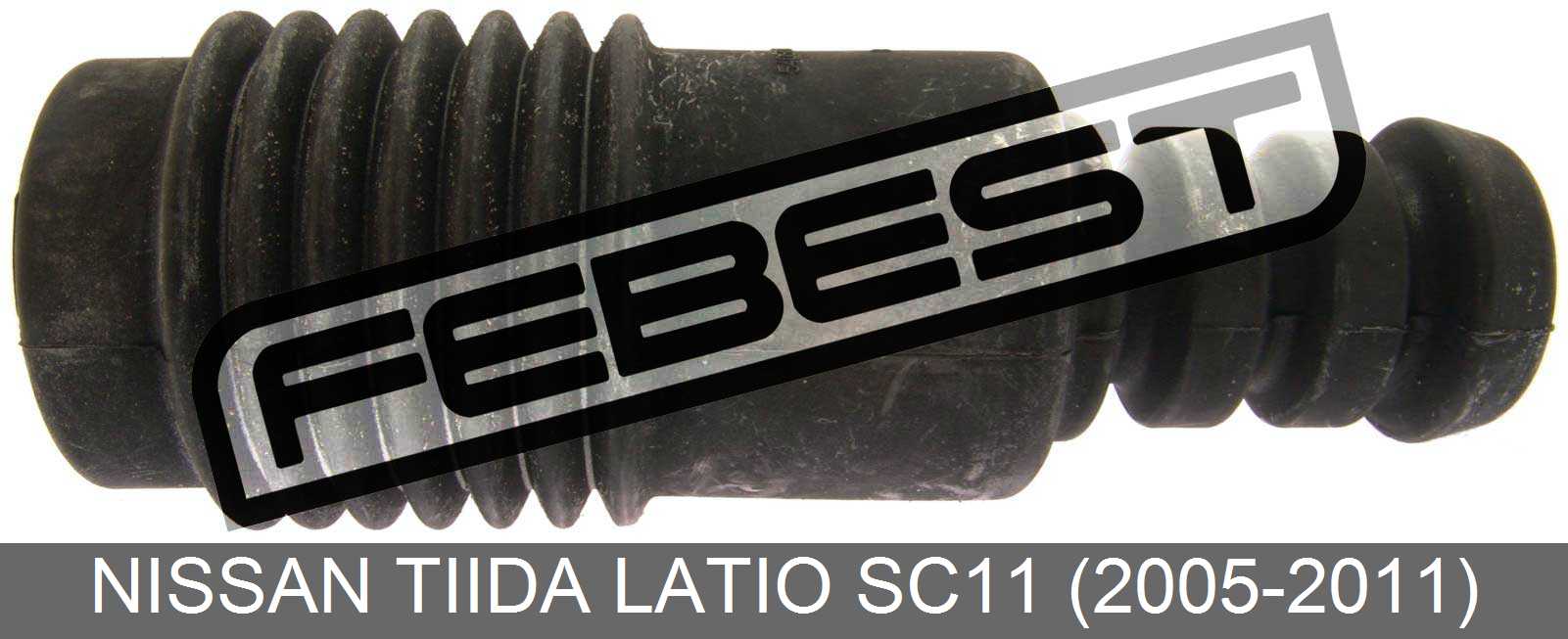 Front Shock Absorber Boot For Nissan Tiida Latio Sc11 (20052011) eBay