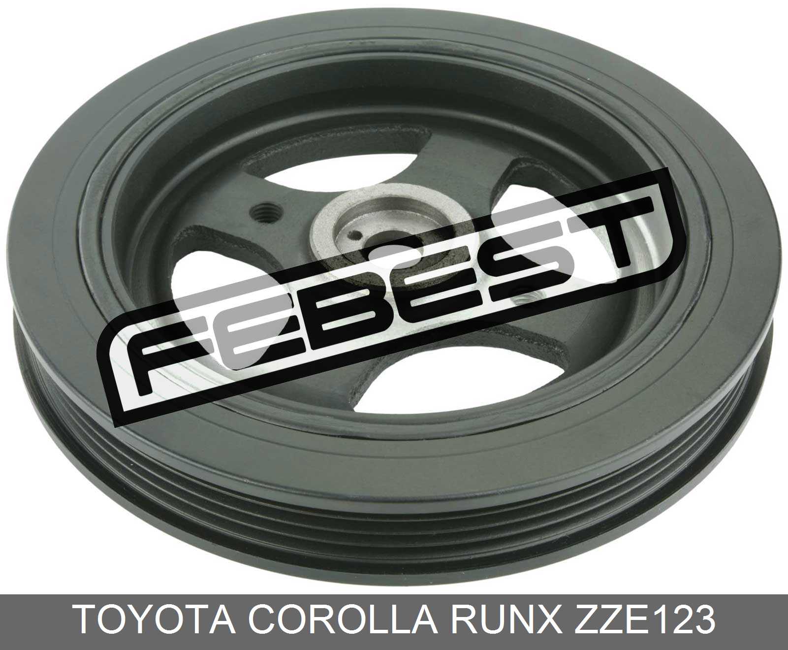 Crankshaft Pulley 1Nzfe For Toyota Corolla Runx Zze123 (2001-2006