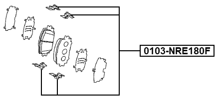 TOYOTA 0103-NRE180F Technical Schematic