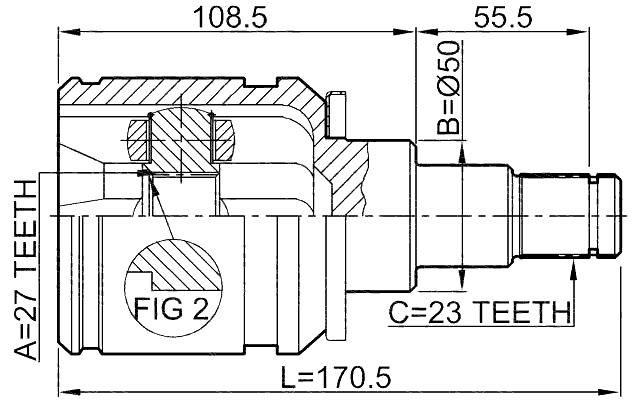 TOYOTA 0111-ACA20LH Technical Schematic