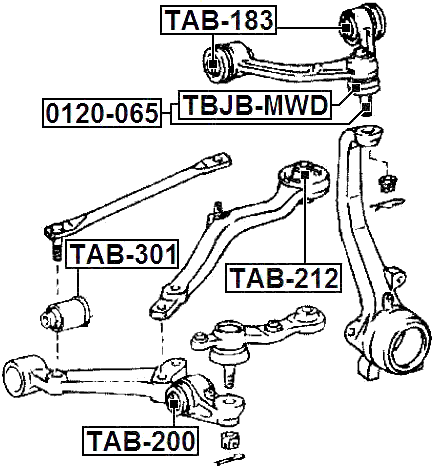 LEXUS 0120-065 Technical Schematic