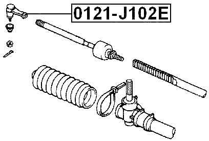 DAIHATSU 0121-J102E Technical Schematic