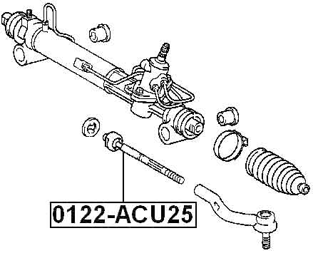 TOYOTA 0122-ACU25 Technical Schematic
