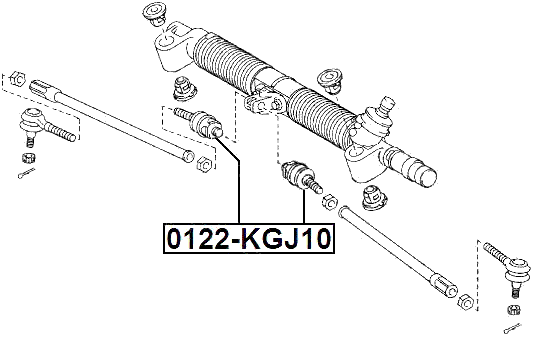 SCION 0122-KGJ10 Technical Schematic