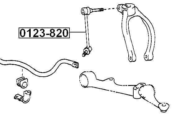 TOYOTA 0123-820 Technical Schematic