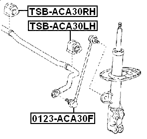 TOYOTA 0123-ACA30F Technical Schematic