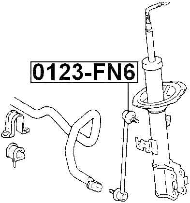 TOYOTA 0123-FN6 Technical Schematic