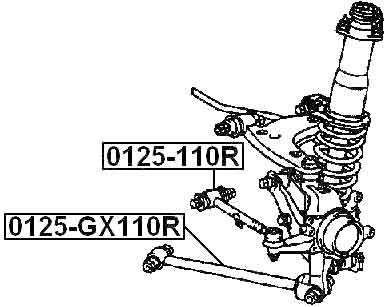 LEXUS 0125-110R Technical Schematic