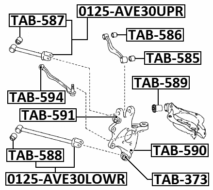 0125-AVE30LOWR_TOYOTA Technical Schematic