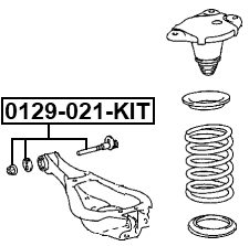 Febest 0129-021-KIT Technical Schematic