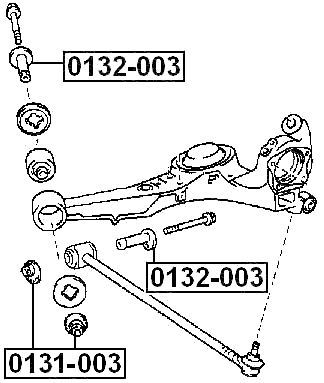 Febest 0131-003 Technical Schematic