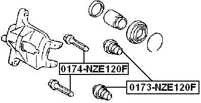 TOYOTA 0173-NZE120F Technical Schematic