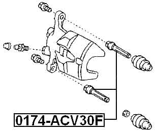 TOYOTA 0174-ACV30F Technical Schematic