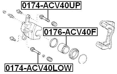 TOYOTA 0174-ACV40UP Technical Schematic
