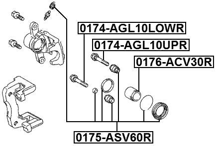 TOYOTA 0174-AGL10LOWR Technical Schematic