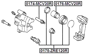 SCION 0174-MCV30R Technical Schematic