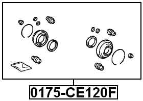 TOYOTA 0175-CE120F Technical Schematic