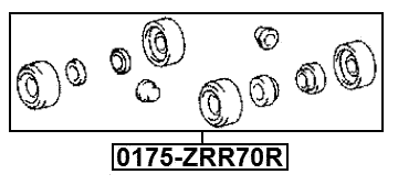 Febest 0175-ZRR70R Technical Schematic