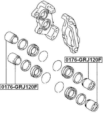 TOYOTA 0176-GRJ120F Technical Schematic