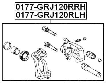 LEXUS 0177-GRJ120RLH Technical Schematic