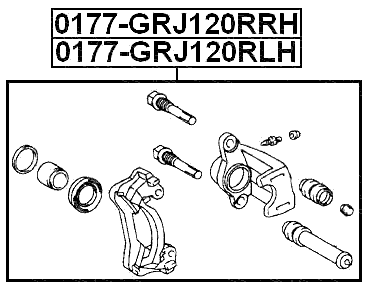 TOYOTA 0177-GRJ120RRH Technical Schematic