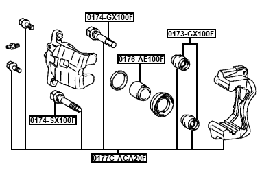 Febest 0177C-ACA20F Technical Schematic