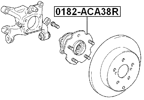 TOYOTA 0182-ACA38R Technical Schematic