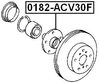 TOYOTA 0182-ACV30F Technical Schematic