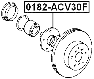 TOYOTA 0182-ACV30F Technical Schematic