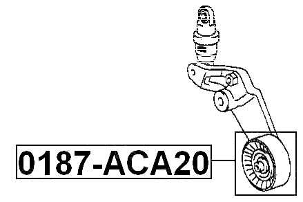 TOYOTA 0187-ACA20 Technical Schematic